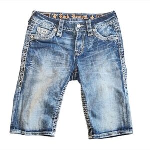 Rock Revival Bermuda Shorts